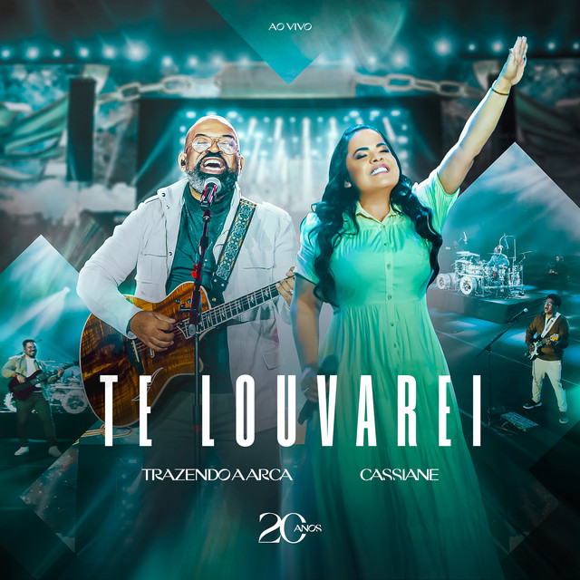 Capa de Te Louvarei (Ao Vivo)
